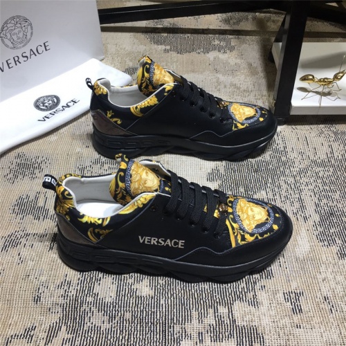 Replica Versace Casual Shoes For Men #515766 $76.00 USD for Wholesale
