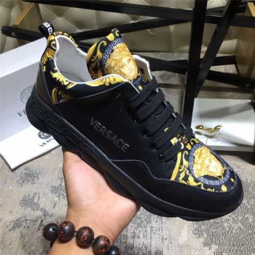Replica Versace Casual Shoes For Men #515766 $76.00 USD for Wholesale