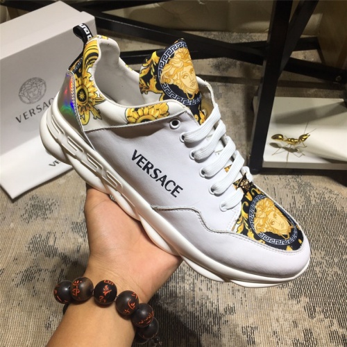Replica Versace Casual Shoes For Men #515767 $76.00 USD for Wholesale