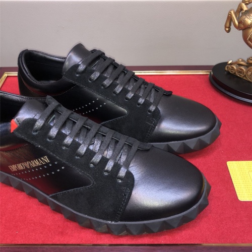 Replica Armani Casual Shoes For Men #515790 $80.00 USD for Wholesale