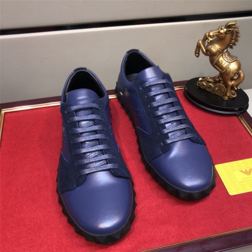 Replica Armani Casual Shoes For Men #515791 $80.00 USD for Wholesale