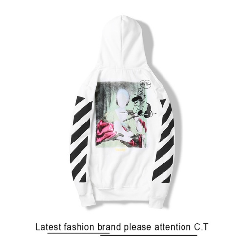 Off-White Hoodies Long Sleeved For Men #516174 $40.00 USD, Wholesale Replica Off-White Hoodies