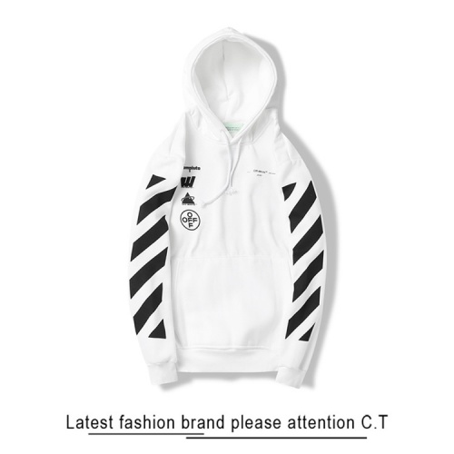 Replica Off-White Hoodies Long Sleeved For Men #516174 $40.00 USD for Wholesale