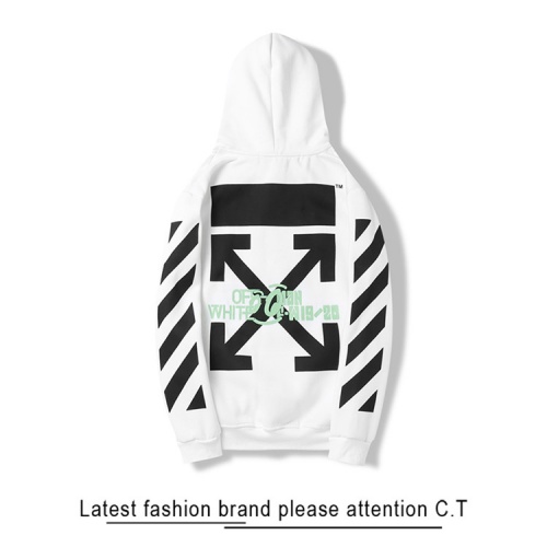 Replica Off-White Hoodies Long Sleeved For Men #516175 $40.00 USD for Wholesale