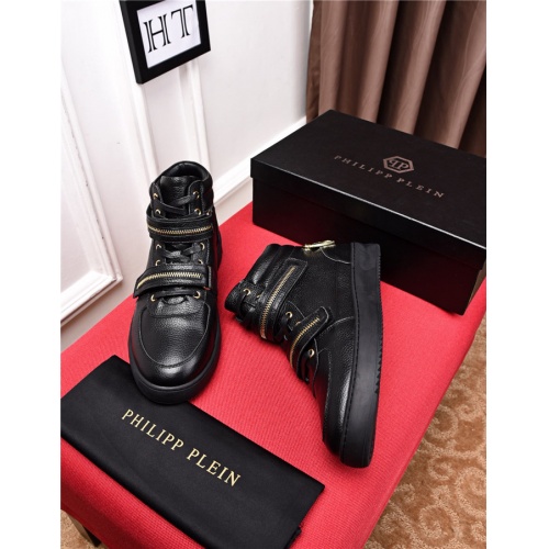 Replica Philipp Plein PP High Tops Shoes For Men #516510 $100.00 USD for Wholesale