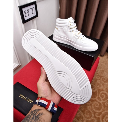 Replica Philipp Plein PP High Tops Shoes For Men #516511 $100.00 USD for Wholesale