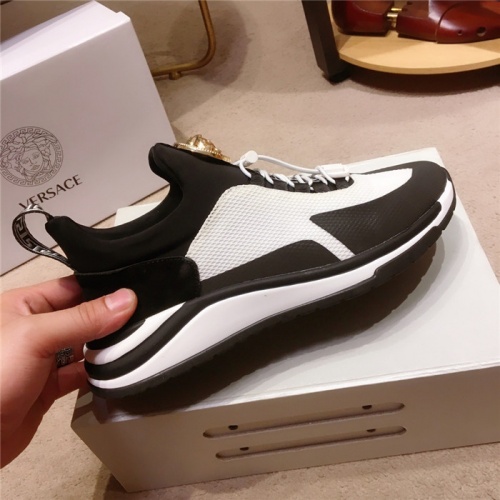 Replica Versace Casual Shoes For Men #516578 $76.00 USD for Wholesale