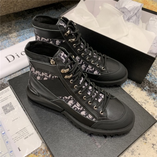 Christian Dior High Tops Shoes For Men #516642 $115.00 USD, Wholesale Replica Christian Dior High Top Shoes