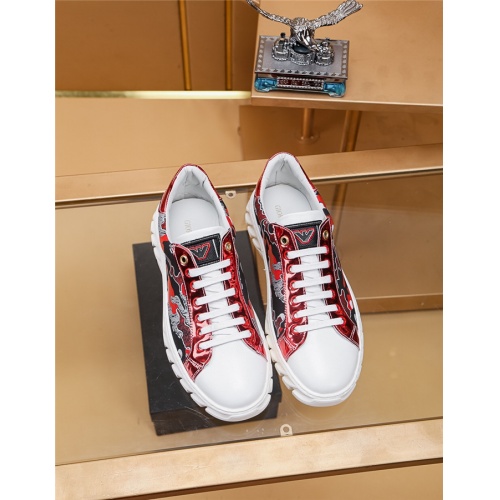 Replica Armani Casual Shoes For Men #516892 $76.00 USD for Wholesale