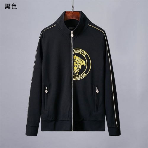 Replica Versace Tracksuits Long Sleeved For Men #517027 $98.00 USD for Wholesale