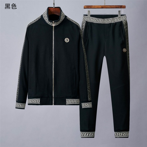Versace Tracksuits Long Sleeved For Men #517028 $98.00 USD, Wholesale Replica Versace Tracksuits