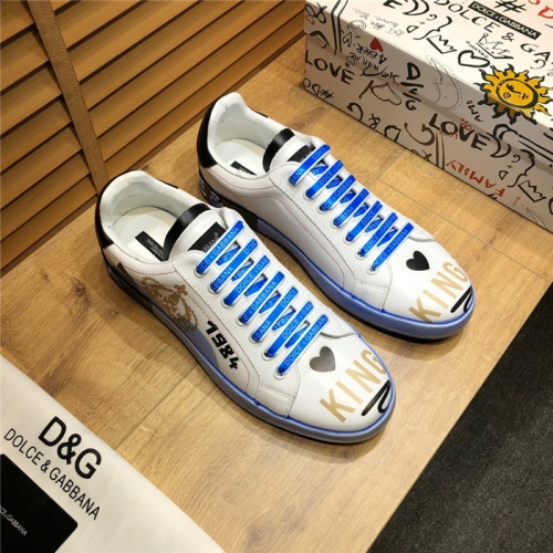 Replica Dolce & Gabbana D&G Casual Shoes For Women #517030 $96.00 USD for Wholesale