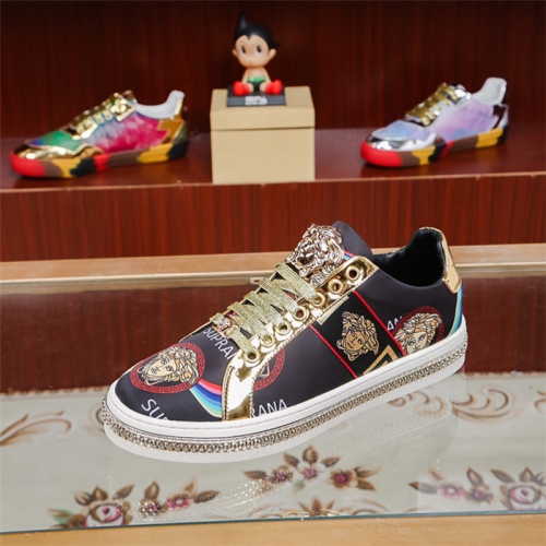 Replica Versace Casual Shoes For Men #517142 $72.00 USD for Wholesale
