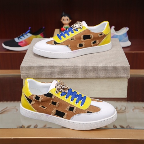Replica Versace Casual Shoes For Men #517148 $76.00 USD for Wholesale