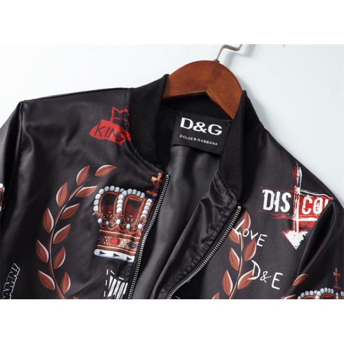 Replica Dolce & Gabbana D&G Jackets Long Sleeved For Men #517343 $52.00 USD for Wholesale