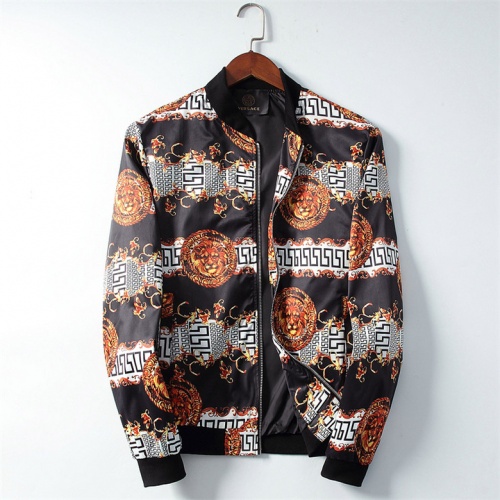 Versace Jackets Long Sleeved For Men #517344 $52.00 USD, Wholesale Replica Versace Jackets