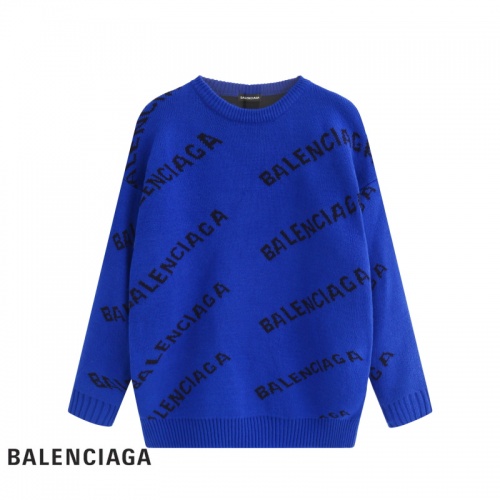 Balenciaga Sweaters Long Sleeved For Men #517365 $48.00 USD, Wholesale Replica Balenciaga Sweaters
