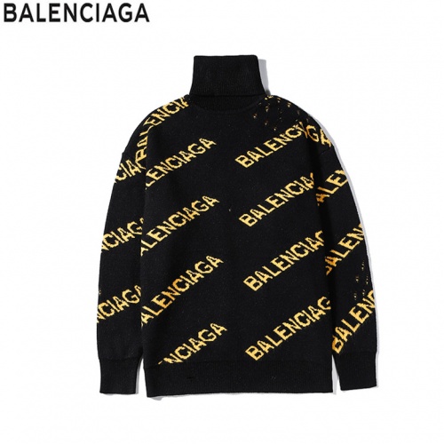 Replica Balenciaga Sweaters Long Sleeved For Men #517383 $52.00 USD for Wholesale