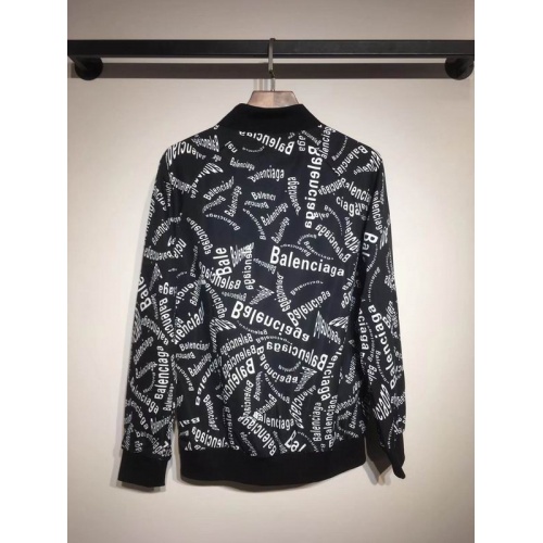 Replica Balenciaga Jackets Long Sleeved For Men #517384 $56.00 USD for Wholesale