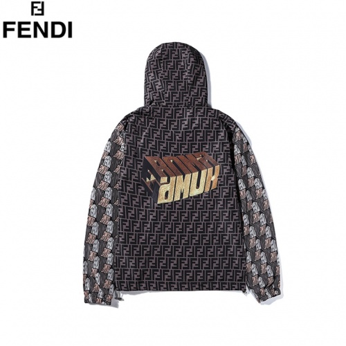 Replica Fendi Jackets Long Sleeved For Men #517487 $48.00 USD for Wholesale