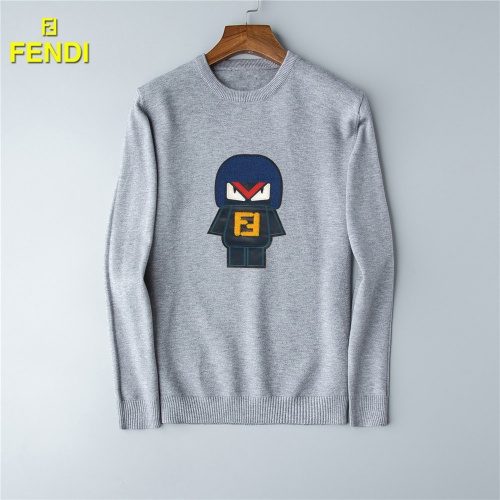 Fendi Sweaters Long Sleeved For Men #517643 $41.00 USD, Wholesale Replica Fendi Sweaters