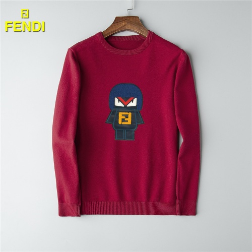 Fendi Sweaters Long Sleeved For Men #517644 $41.00 USD, Wholesale Replica Fendi Sweaters