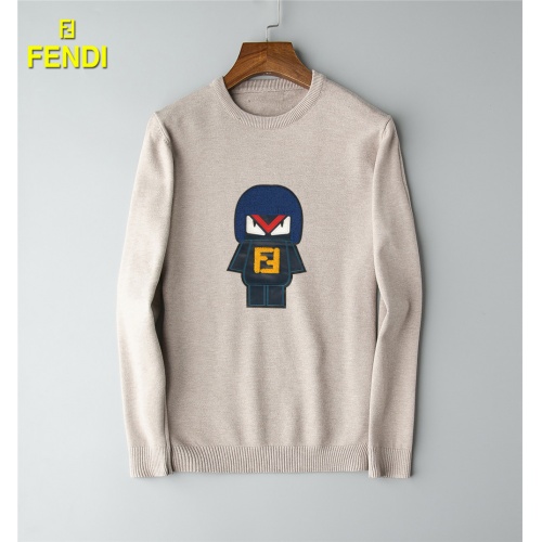 Fendi Sweaters Long Sleeved For Men #517645 $41.00 USD, Wholesale Replica Fendi Sweaters