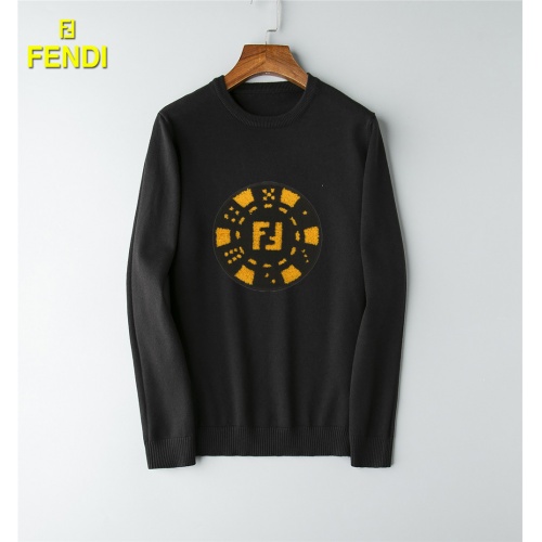 Fendi Sweaters Long Sleeved For Men #517647 $41.00 USD, Wholesale Replica Fendi Sweaters