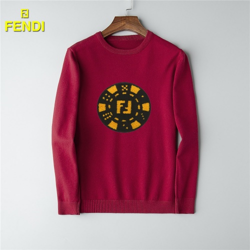 Fendi Sweaters Long Sleeved For Men #517649 $41.00 USD, Wholesale Replica Fendi Sweaters