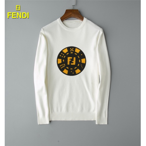 Fendi Sweaters Long Sleeved For Men #517651 $41.00 USD, Wholesale Replica Fendi Sweaters
