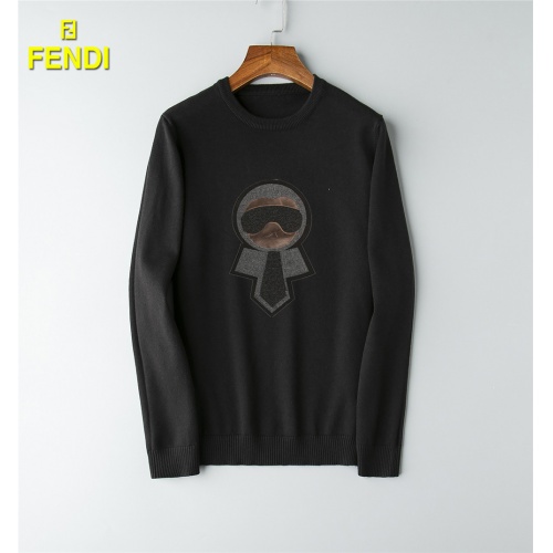 Fendi Sweaters Long Sleeved For Men #517652 $41.00 USD, Wholesale Replica Fendi Sweaters