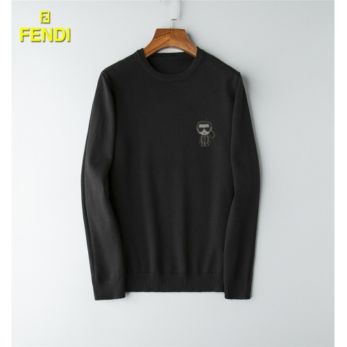 Fendi Sweaters Long Sleeved For Men #517663 $41.00 USD, Wholesale Replica Fendi Sweaters