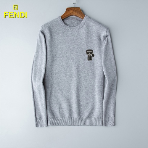 Fendi Sweaters Long Sleeved For Men #517664 $41.00 USD, Wholesale Replica Fendi Sweaters