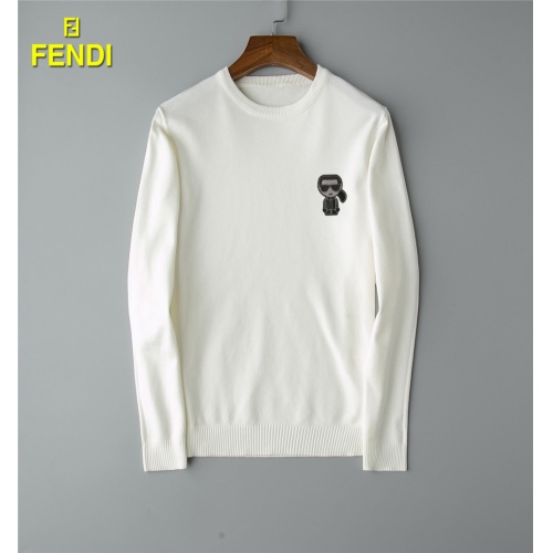 Fendi Sweaters Long Sleeved For Men #517681 $41.00 USD, Wholesale Replica Fendi Sweaters