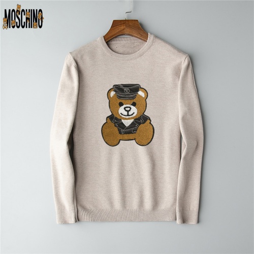 Moschino Sweaters Long Sleeved For Men #517717 $41.00 USD, Wholesale Replica Moschino Sweaters