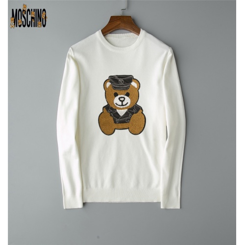 Moschino Sweaters Long Sleeved For Men #517718 $41.00 USD, Wholesale Replica Moschino Sweaters