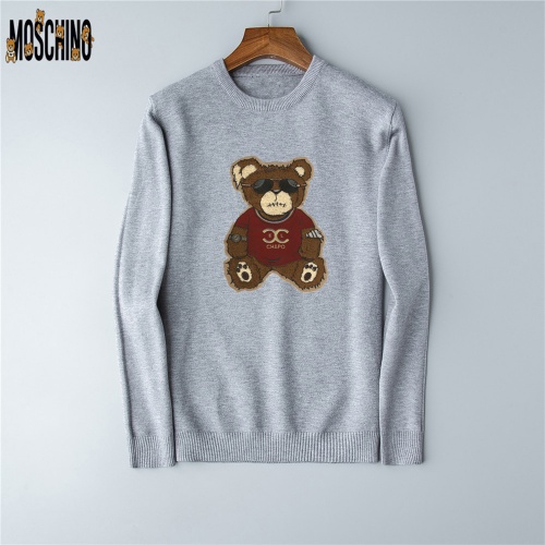Moschino Sweaters Long Sleeved For Men #517720 $41.00 USD, Wholesale Replica Moschino Sweaters