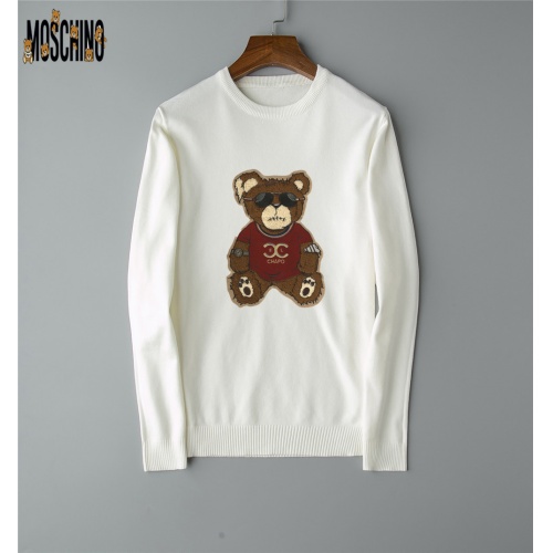 Moschino Sweaters Long Sleeved For Men #517723 $41.00 USD, Wholesale Replica Moschino Sweaters