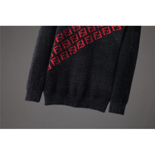 Replica Fendi Sweaters Long Sleeved For Men #517729 $54.00 USD for Wholesale