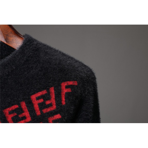 Replica Fendi Sweaters Long Sleeved For Men #517729 $54.00 USD for Wholesale