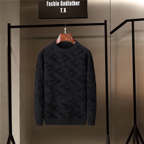 Fendi Sweaters Long Sleeved For Men #517736 $54.00 USD, Wholesale Replica Fendi Sweaters