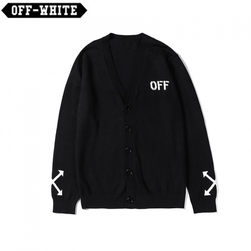 Off-White Sweaters Long Sleeved For Men #517762 $48.00 USD, Wholesale Replica Off-White Sweaters