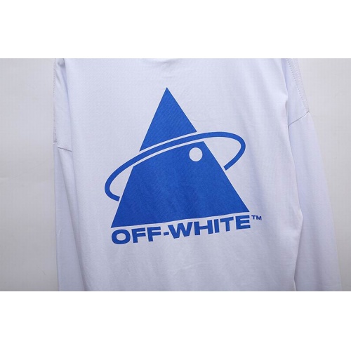 Replica Off-White T-Shirts Long Sleeved For Men #517763 $38.00 USD for Wholesale