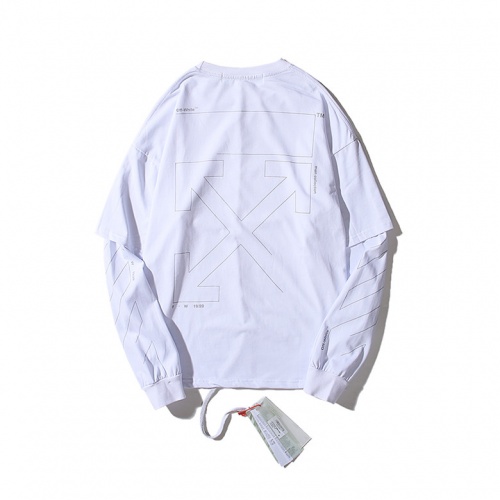 Off-White T-Shirts Long Sleeved For Men #517765 $39.00 USD, Wholesale Replica Off-White T-Shirts
