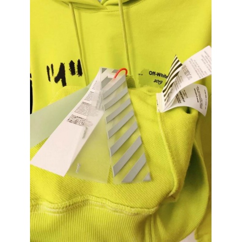Replica Off-White Hoodies Long Sleeved For Men #517770 $52.00 USD for Wholesale