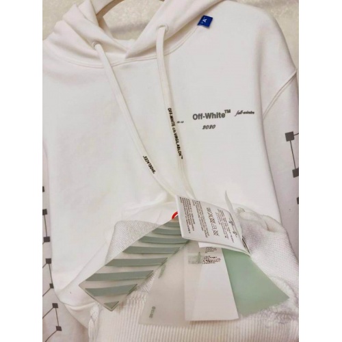 Replica Off-White Hoodies Long Sleeved For Men #517772 $52.00 USD for Wholesale