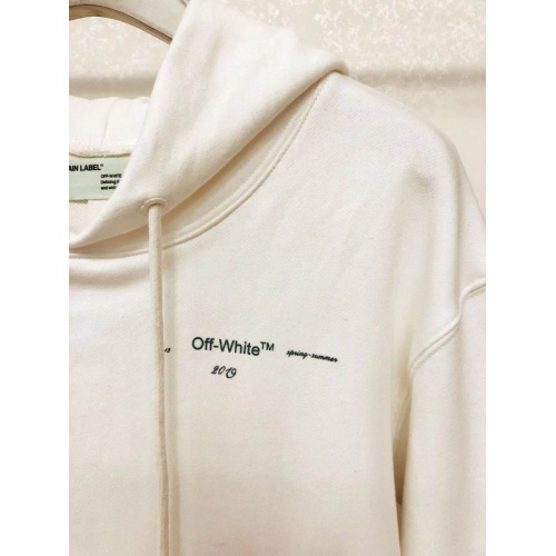 Replica Off-White Hoodies Long Sleeved For Men #517774 $52.00 USD for Wholesale