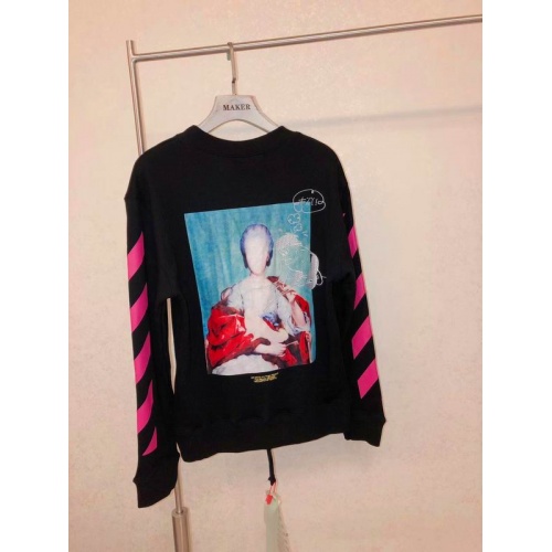 Off-White Hoodies Long Sleeved For Men #517776 $45.00 USD, Wholesale Replica Off-White Hoodies