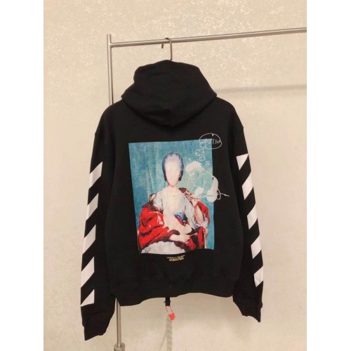 Replica Off-White Hoodies Long Sleeved For Men #517778 $56.00 USD for Wholesale