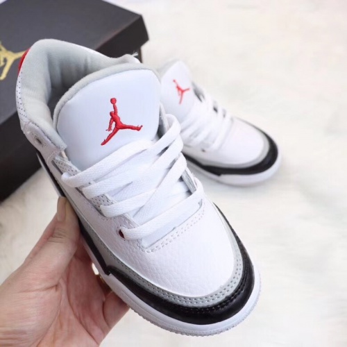 Replica Air Jordan 3 III Kids Shoes For Kids #518160 $46.00 USD for Wholesale